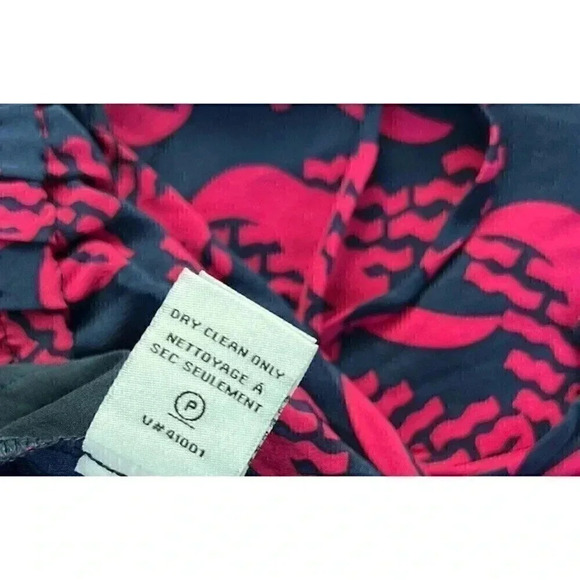 Diane Von Furstenberg Bennett Two Silk Pants Womens Size 4 Drawstring Pockets - Picture 7 of 12